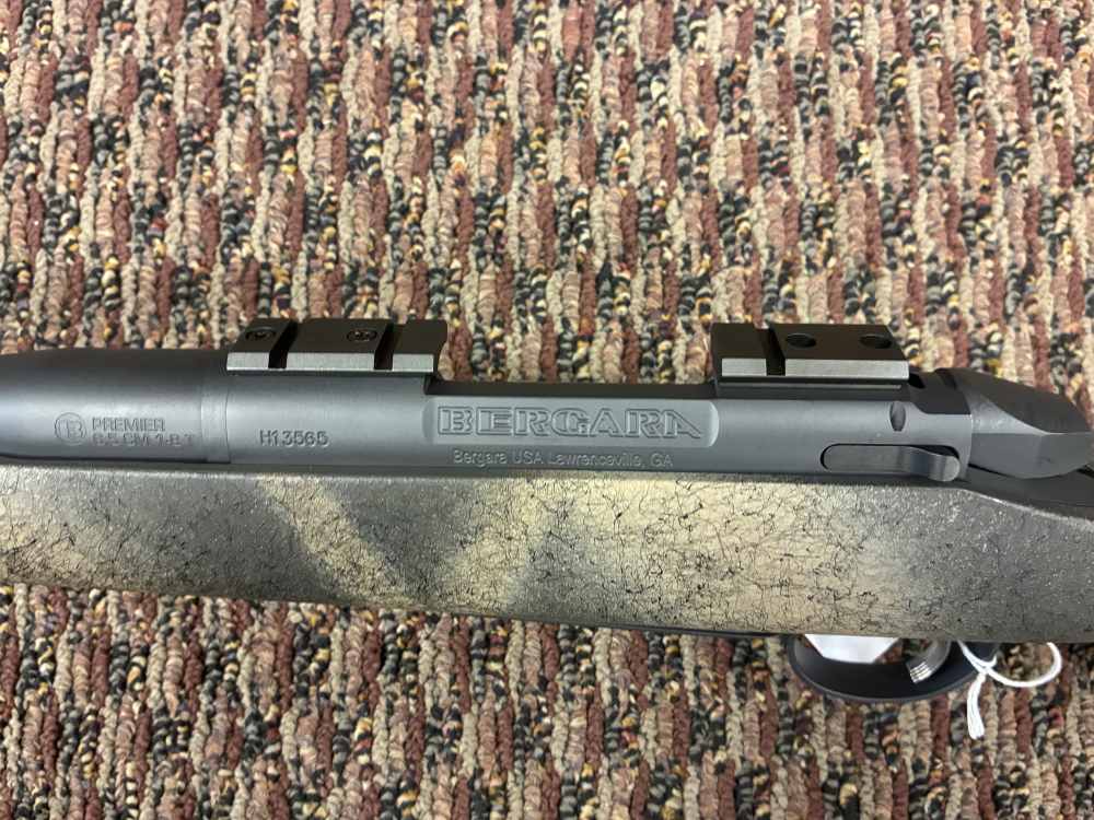 Bergara Premier camo synthetic 6.5 Creedmoor as new -img-5