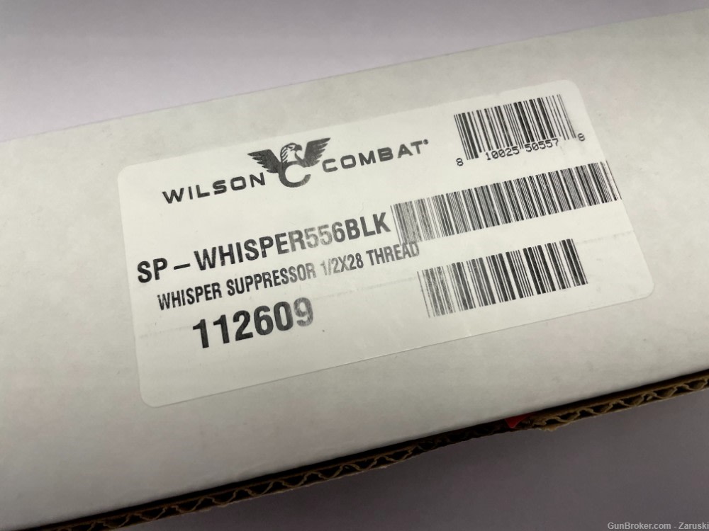 Wilson Combat Whisper 556 Suppressor SPWHISPER556BLK28-img-1