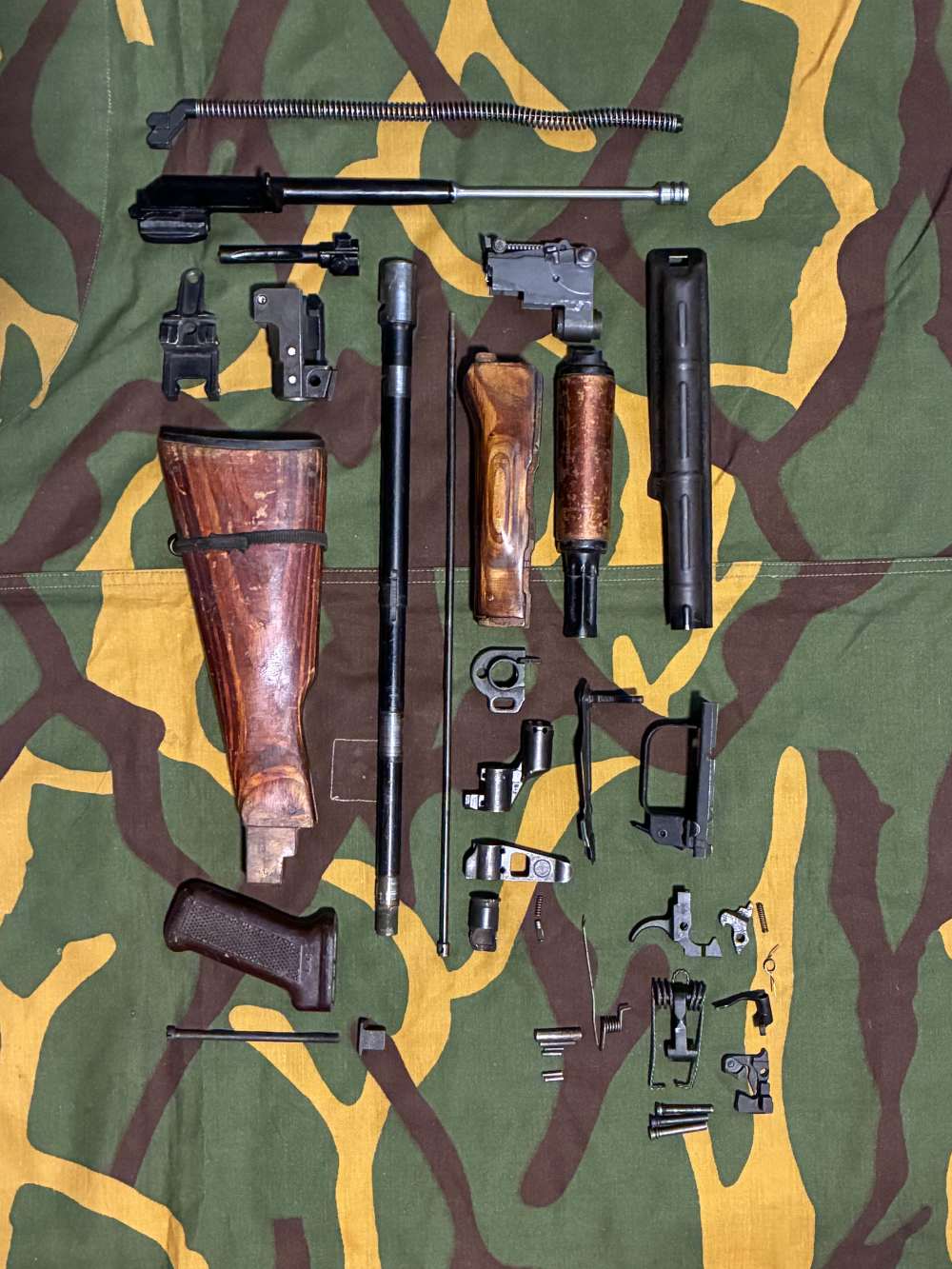 1972 Soviet Russian Izhevsk AKM AK 47 Parts Kit Middle East w/Barrel!-img-3
