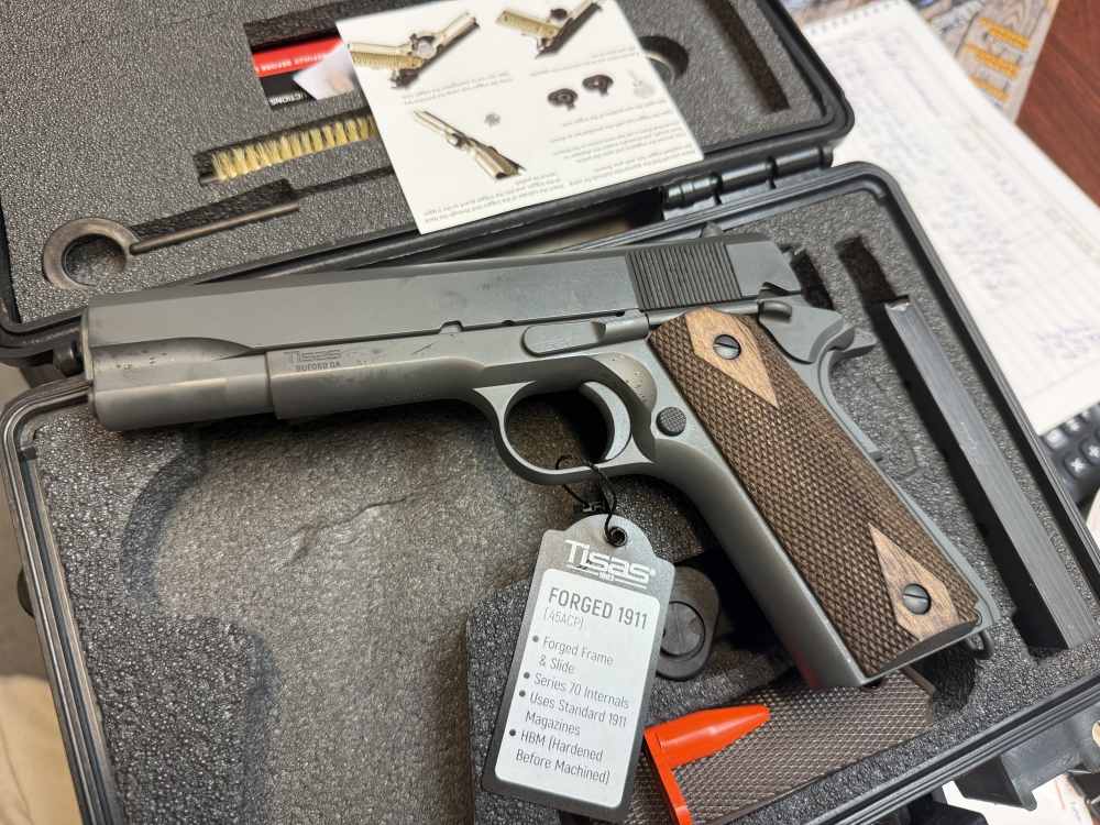 Tisas 1911A1 45 ACP Government Model NIB-img-1