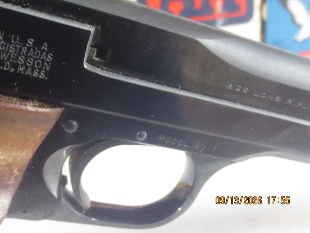 Smith & Wesson Model 41 Target 7" w Compensator 1961-img-5
