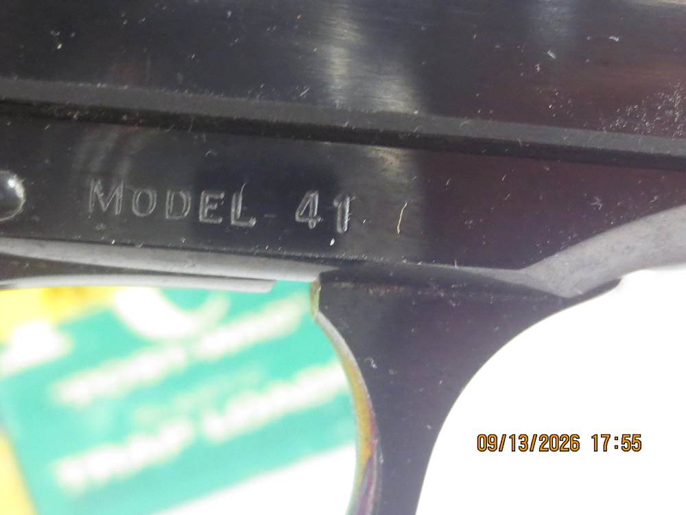 Smith & Wesson Model 41 Target 7" w Compensator 1961-img-6
