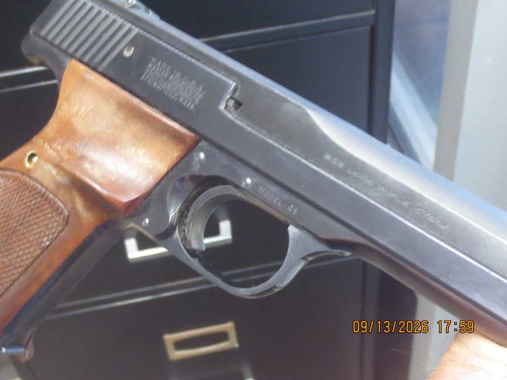 Smith & Wesson Model 41 Target 7" w Compensator 1961-img-30