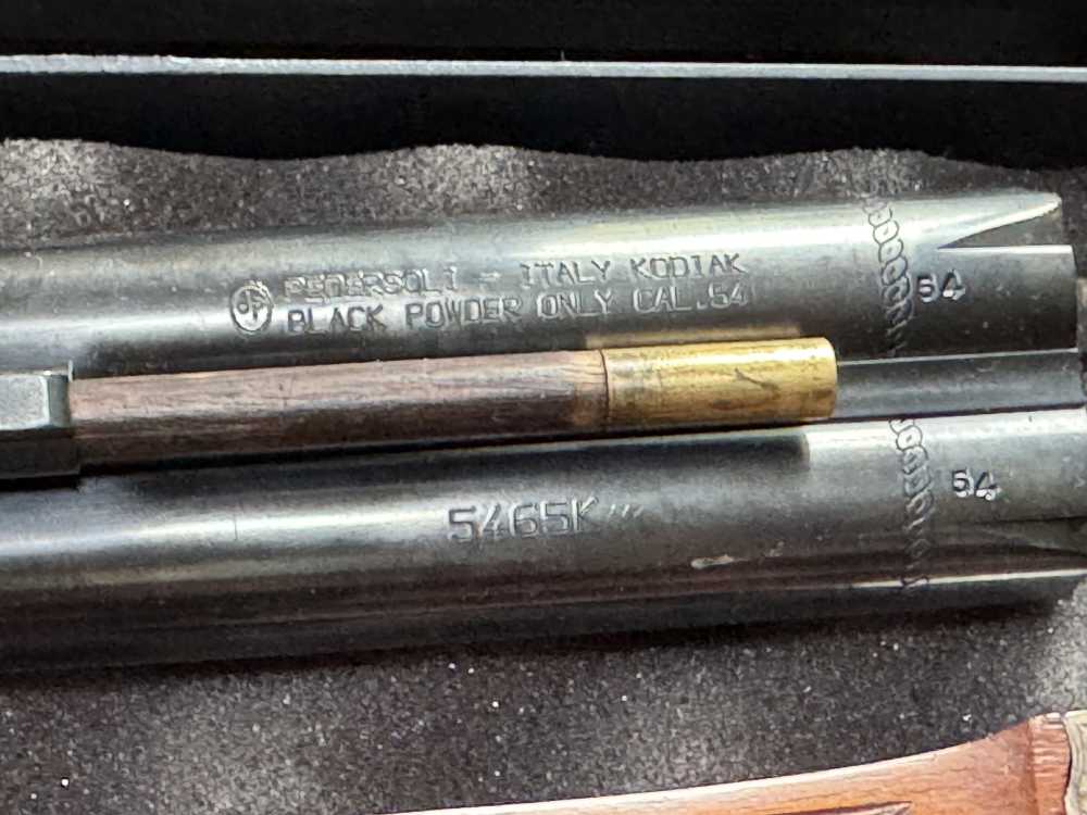 Gorgeous Pedersoli Kodiak Express percussion double barrel .54 cal-img-31