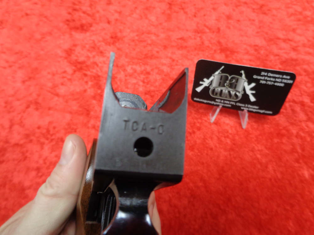 T/C Contender Receiver Wood Pistol Grip Engraved Thompson Center TC I TRADE-img-11