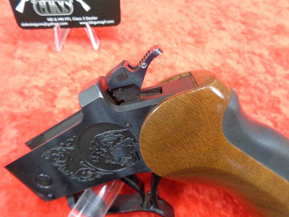 T/C Contender Receiver Wood Pistol Grip Engraved Thompson Center TC I TRADE-img-3
