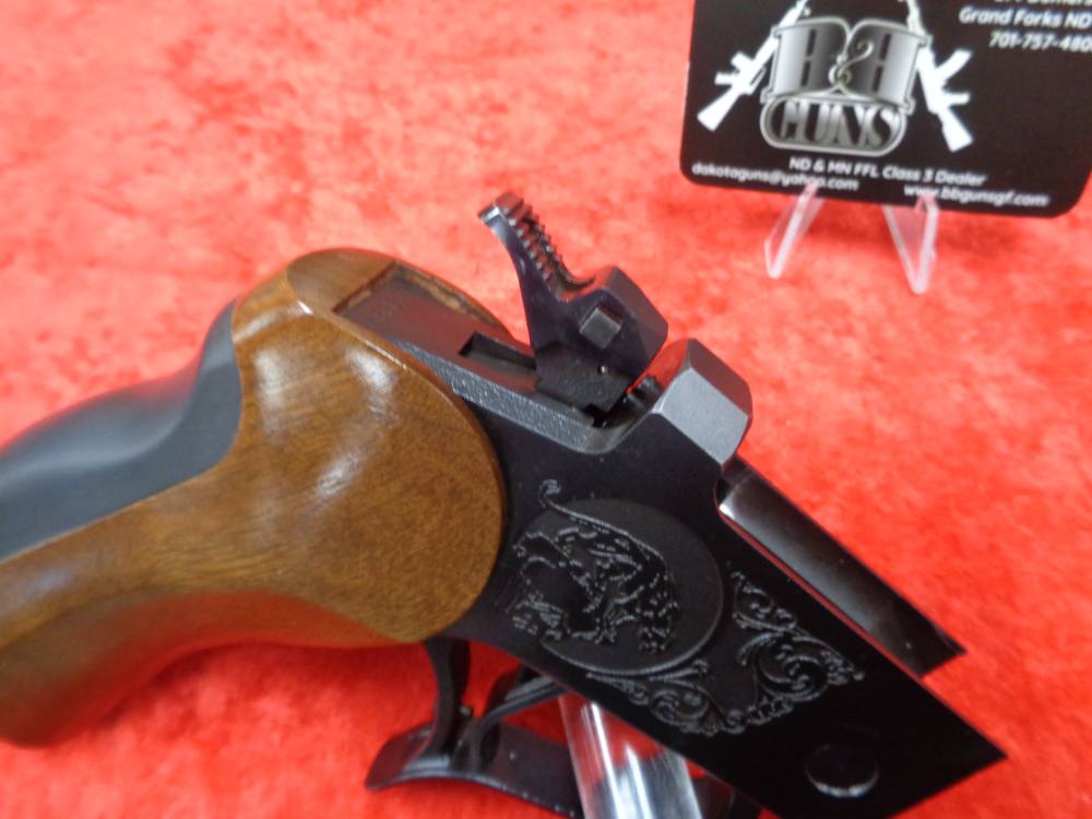 T/C Contender Receiver Wood Pistol Grip Engraved Thompson Center TC I TRADE-img-8