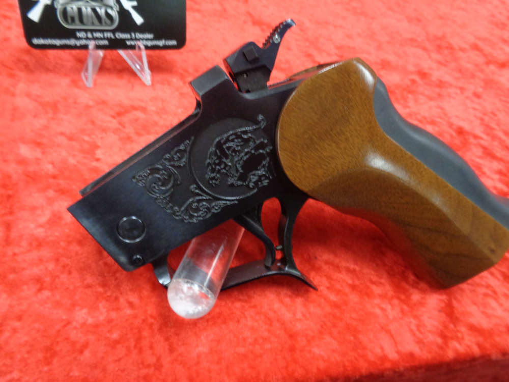 T/C Contender Receiver Wood Pistol Grip Engraved Thompson Center TC I TRADE-img-1
