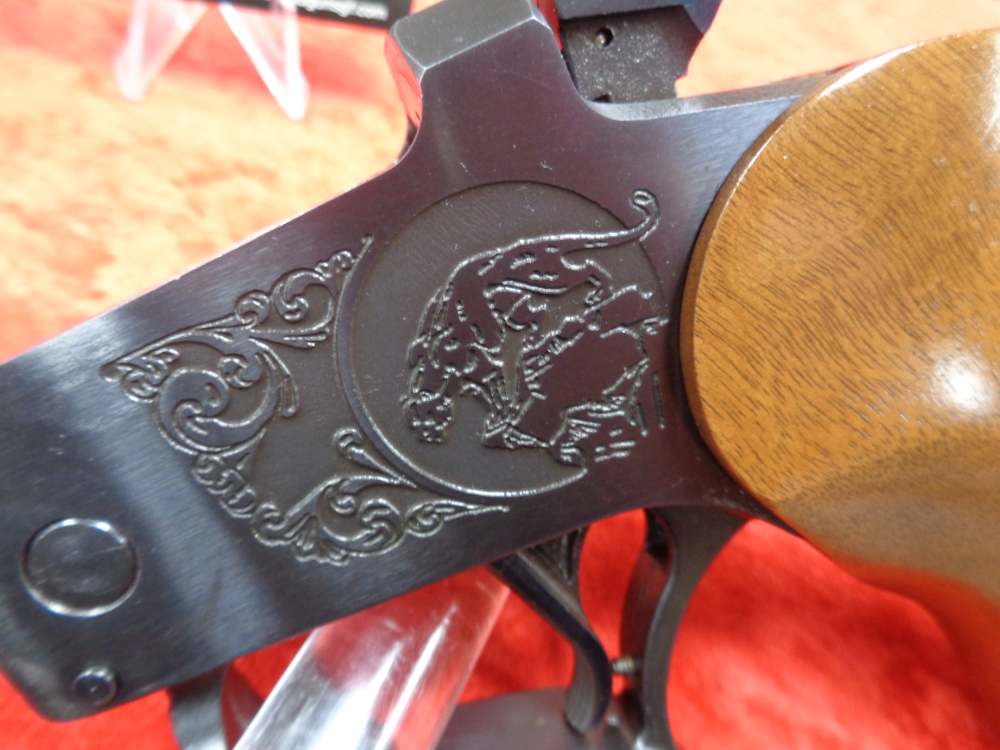 T/C Contender Receiver Wood Pistol Grip Engraved Thompson Center TC I TRADE-img-2
