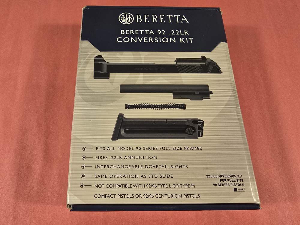 Beretta M9, 92FS, 96FS .22LR conversion Kit. 15rd magazine.-img-0