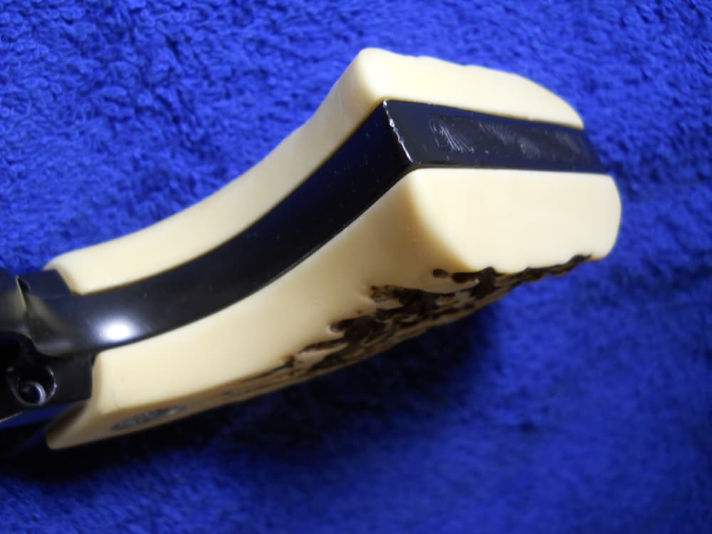 NEW OLD STOCK COLT FRONTIER SCOUT PEACEMAKER 62 FAUX FAKE STAG GRIPS 22-img-6