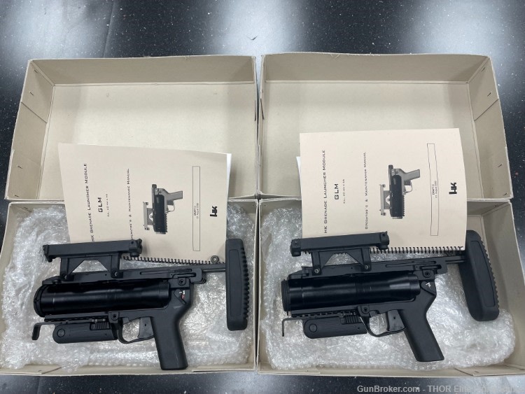 Heckler & Koch GLM (SAM) 40mm GL *LE/MIL/Dealer Only* Consecutive Pair -img-2