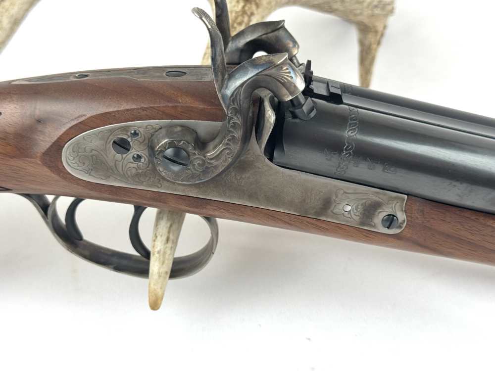 Pedersoli Howdah Hunter double barrel .58 cal muzzleloading pistol-img-2
