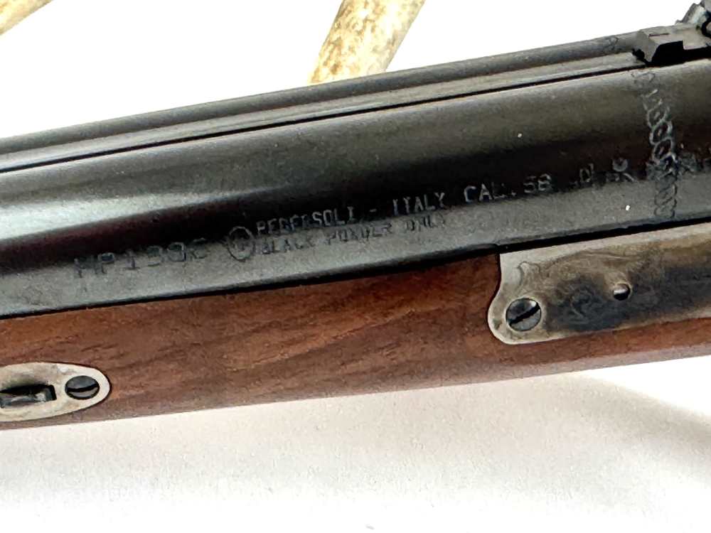 Pedersoli Howdah Hunter double barrel .58 cal muzzleloading pistol-img-9