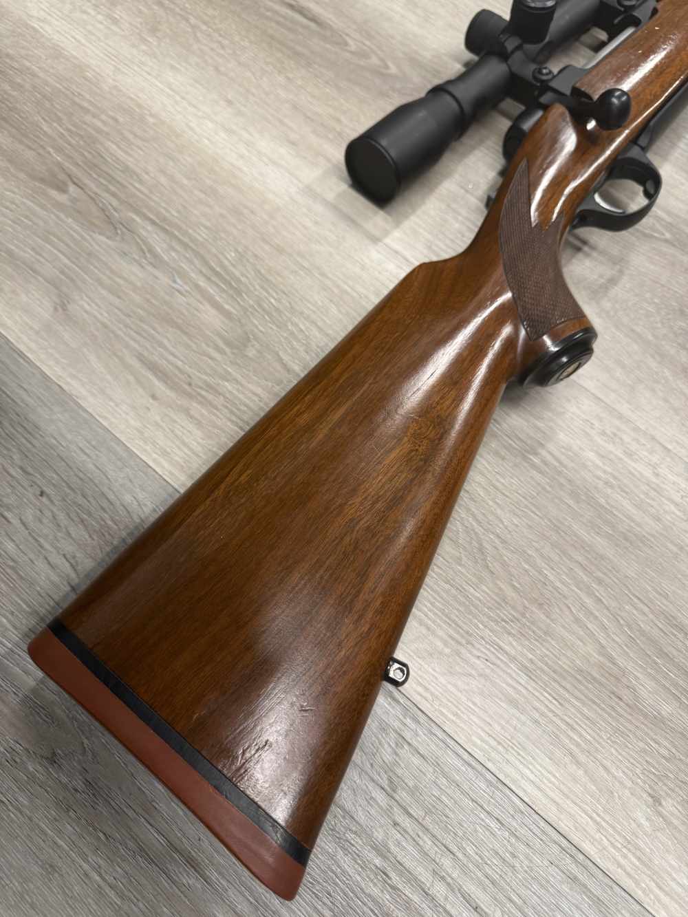 Ruger M77 Bolt Action Rifle w/ Scope and Bi-Pod On Sale Now !-img-1