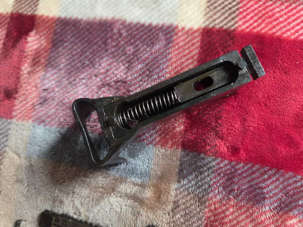 Russian WWII DP-27 DP-28 DPM Rear Sight Housing, Leaf, and Spring 7.62x54R-img-4