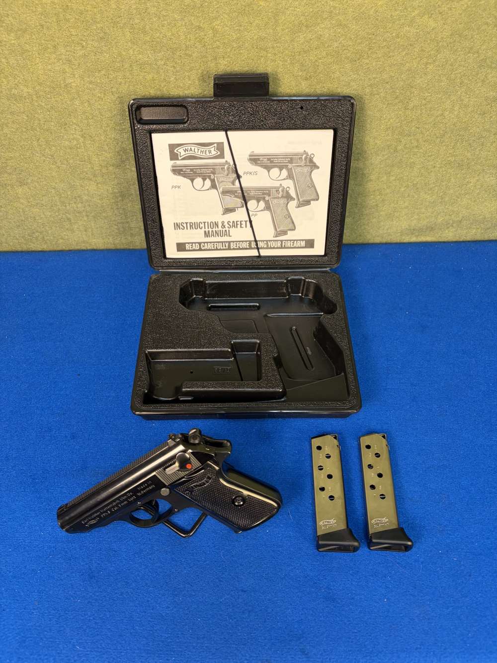 Interarms Walther PPKS 380ACP Nitro Proof Mark West German 3" barrel Pistol-img-0
