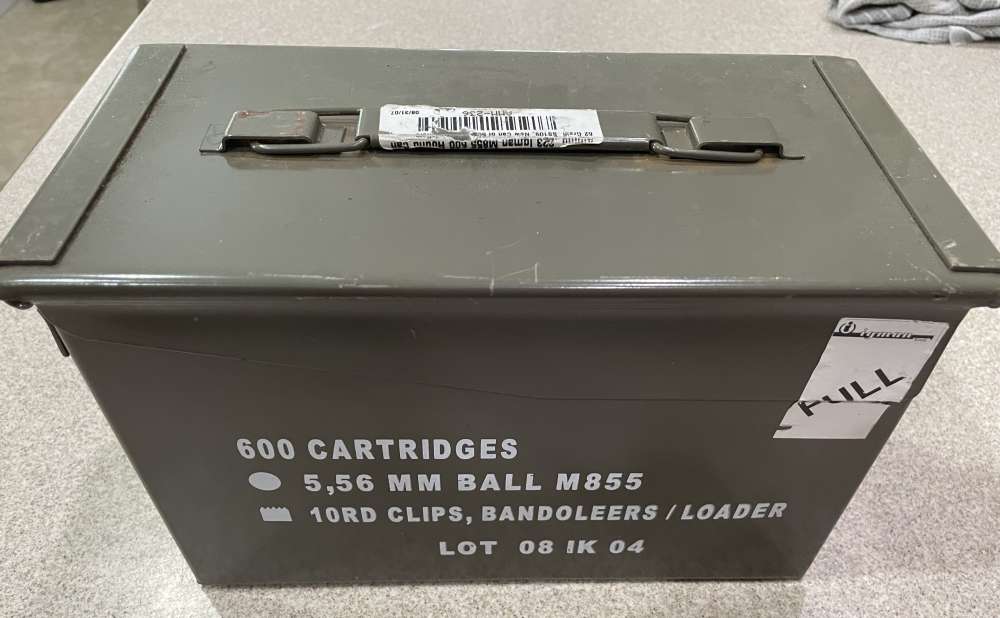IGMAN 5.56mm NATO M855 SS109 - 62 Grain FMJ Green Tip Penetrator - 600 Rds.-img-8