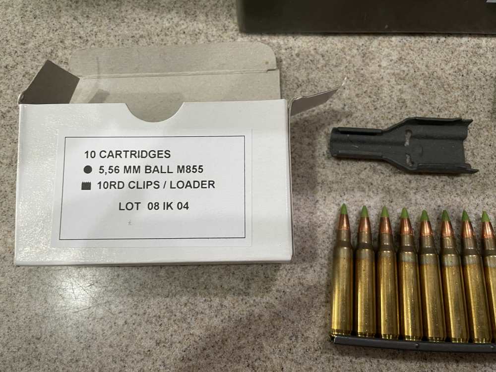IGMAN 5.56mm NATO M855 SS109 - 62 Grain FMJ Green Tip Penetrator - 600 Rds.-img-3