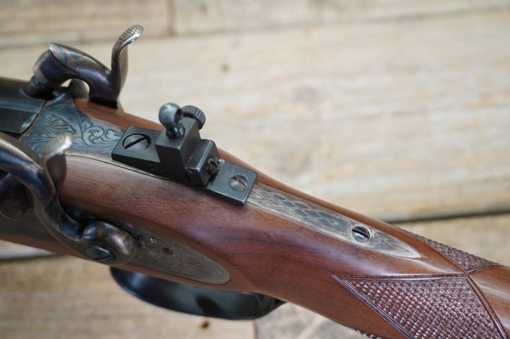 Pedersoli SxS Kodiak double barrel rifle MKVI 58 caliber rifled barrels-img-38
