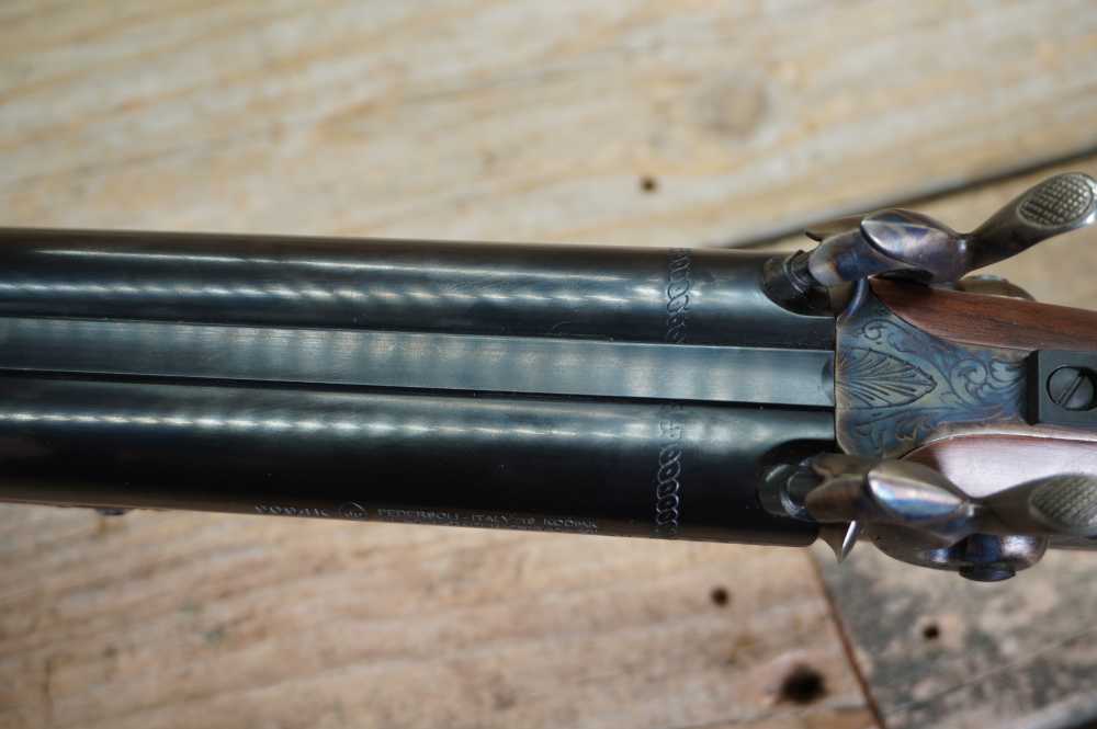 Pedersoli SxS Kodiak double barrel rifle MKVI 58 caliber rifled barrels-img-40