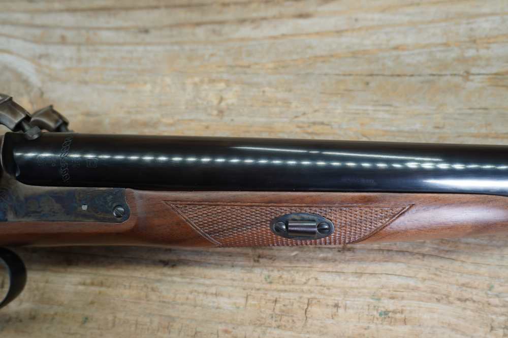 Pedersoli SxS Kodiak double barrel rifle MKVI 58 caliber rifled barrels-img-12