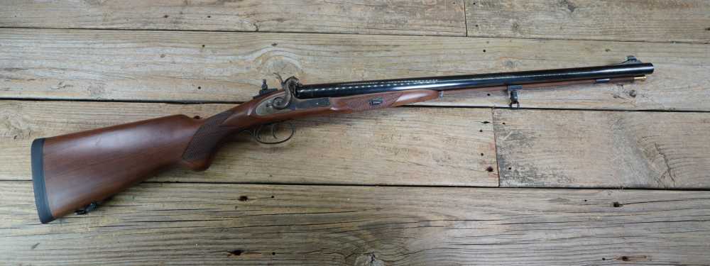 Pedersoli SxS Kodiak double barrel rifle MKVI 58 caliber rifled barrels-img-61