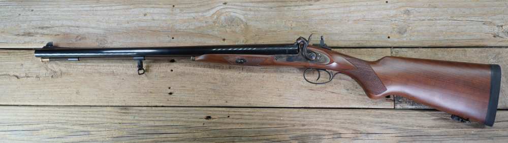 Pedersoli SxS Kodiak double barrel rifle MKVI 58 caliber rifled barrels-img-17