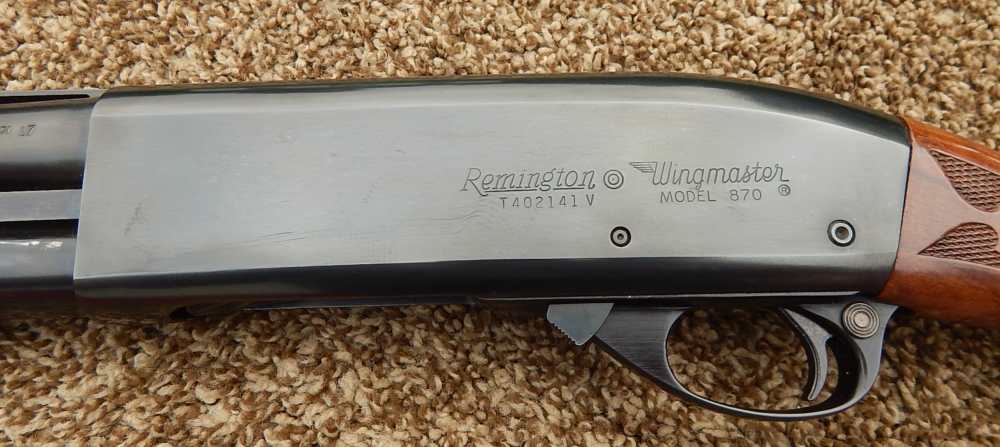 Remington Model 870 Wingmaster – 12 ga., Vent Rib, Full Choke - 1976-img-20