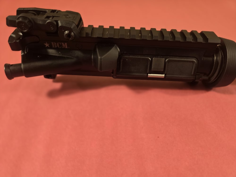 BCM 5.56mm Upper 14.5in Pin& Weld with a War Comp Closed Tine Flash Hider.-img-3