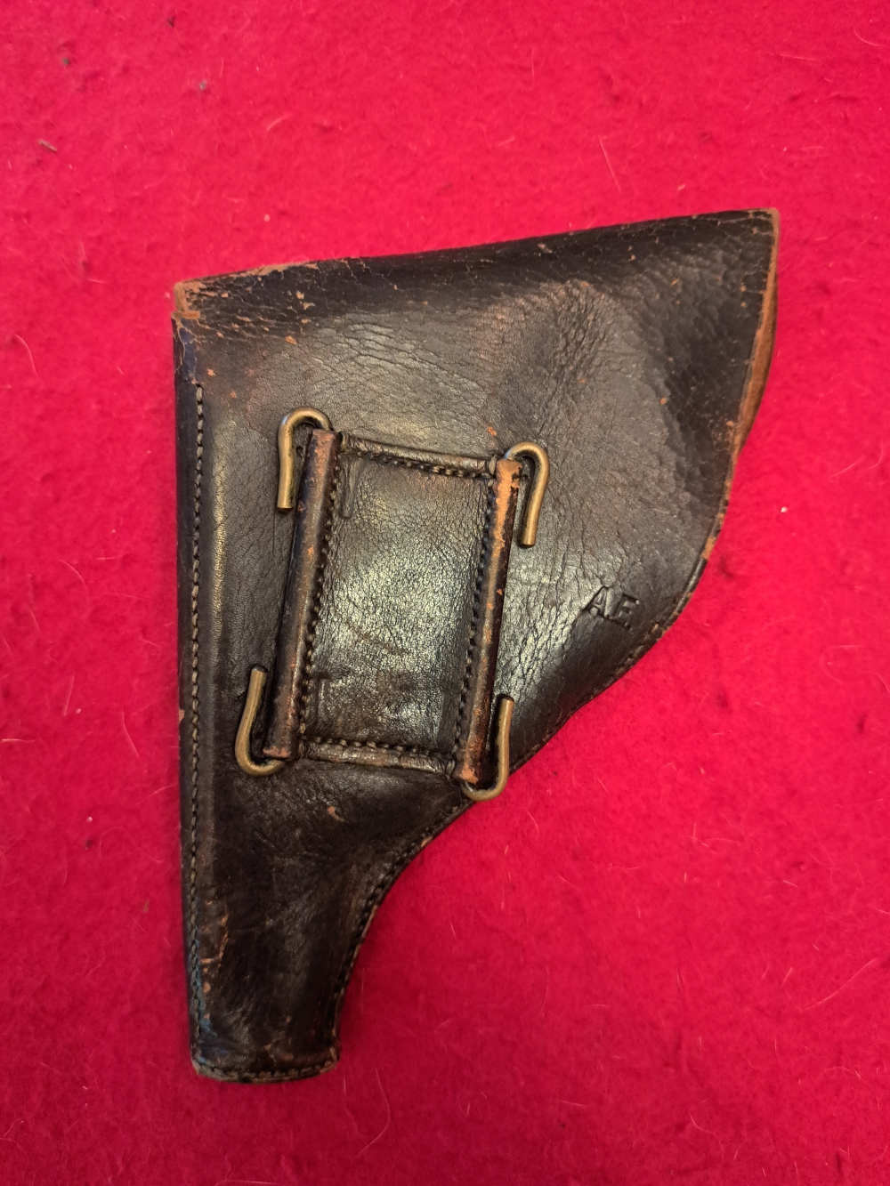 Rare WWI Portuguese Savage 1907 Holster-img-1