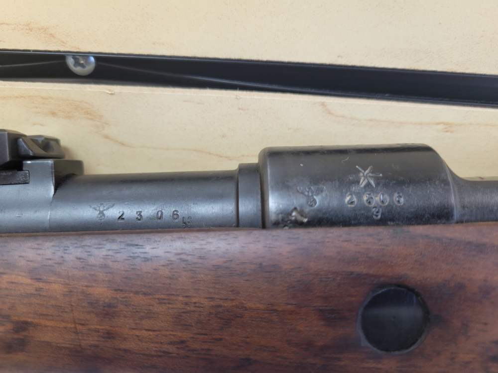 Mitchell's Mauser Premium Grade K98 WWII German K98K 8mm 1938 42 Code match-img-16