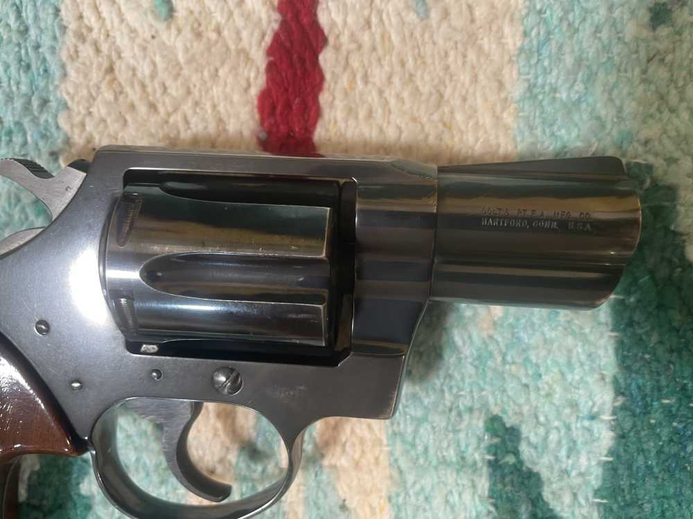 Colt Detective Special with box and paper work 1st year 3rd Issue 1973-img-8