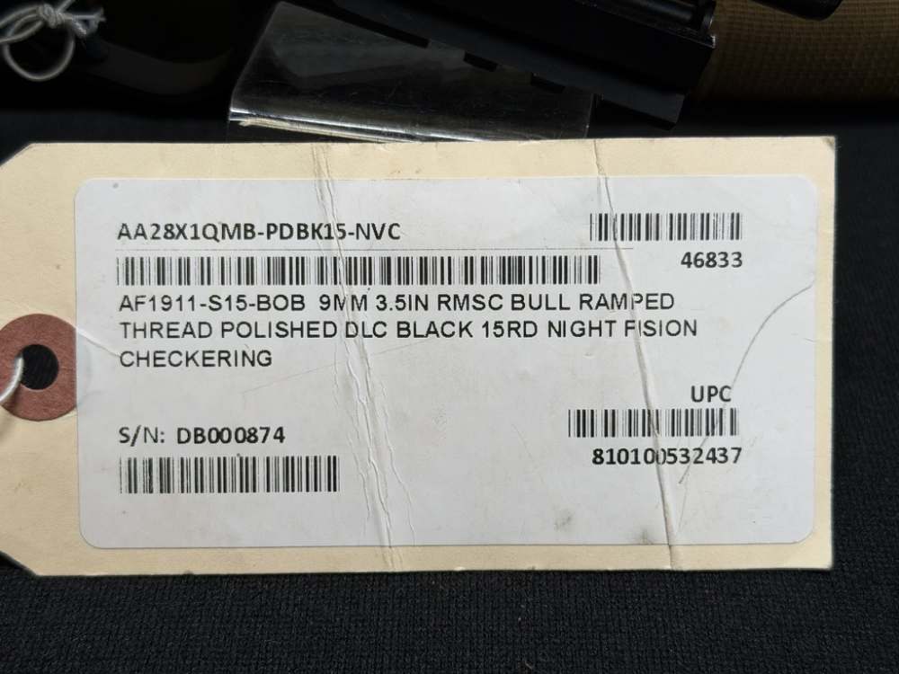 Alpha Foxtrot AF1911-S15 9mm 3.5" Threaded - High Polish DLC - EPS Carry-img-17