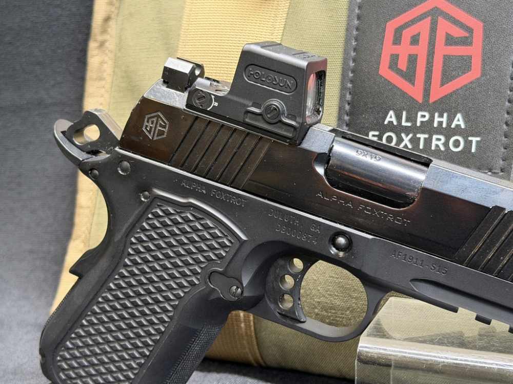 Alpha Foxtrot AF1911-S15 9mm 3.5" Threaded - High Polish DLC - EPS Carry-img-7