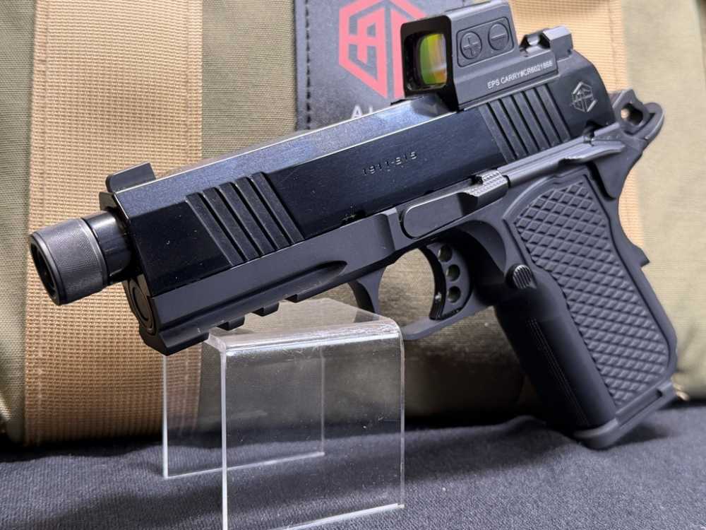 Alpha Foxtrot AF1911-S15 9mm 3.5" Threaded - High Polish DLC - EPS Carry-img-3