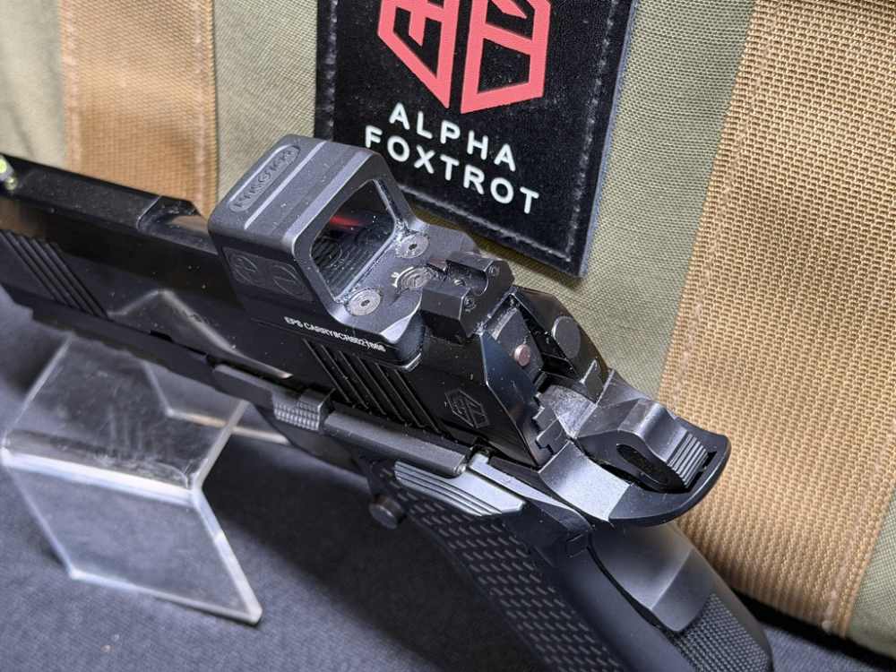 Alpha Foxtrot AF1911-S15 9mm 3.5" Threaded - High Polish DLC - EPS Carry-img-5