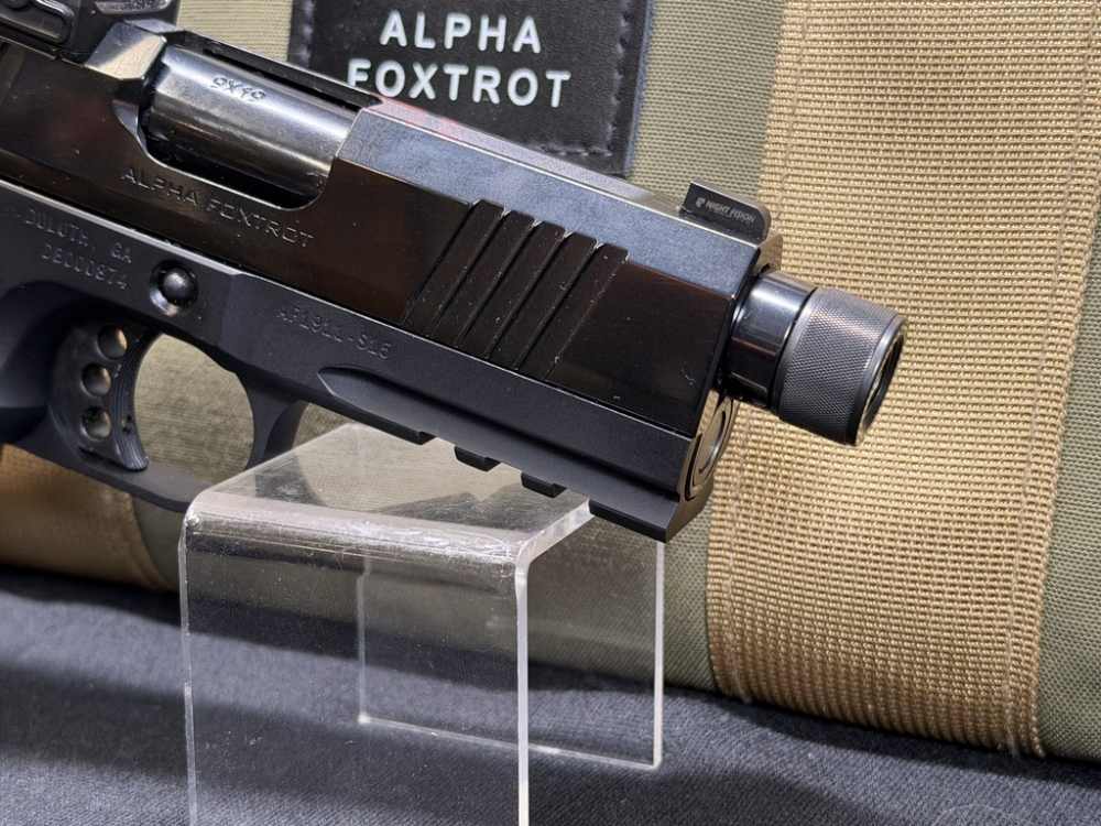 Alpha Foxtrot AF1911-S15 9mm 3.5" Threaded - High Polish DLC - EPS Carry-img-8