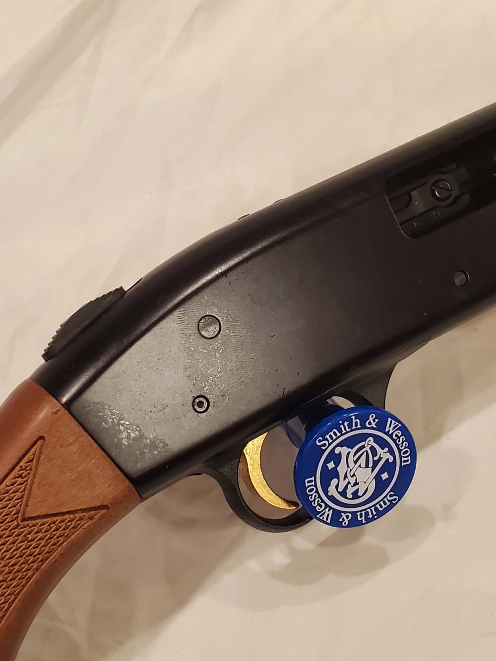 Mossberg 500 Crown Grade Trophy Slugster 20 Ga Rifled Shotgun NOS!-img-8