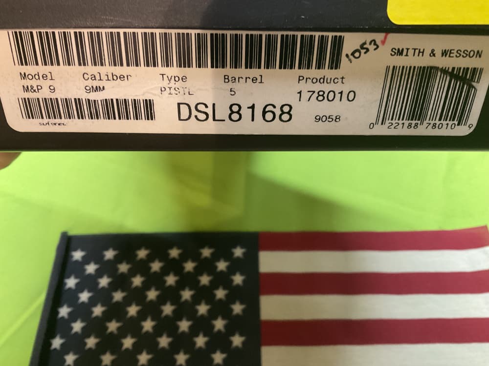 S&W M&P9 Complete Receiver, Timney Alpha Trigger, for parts-img-2