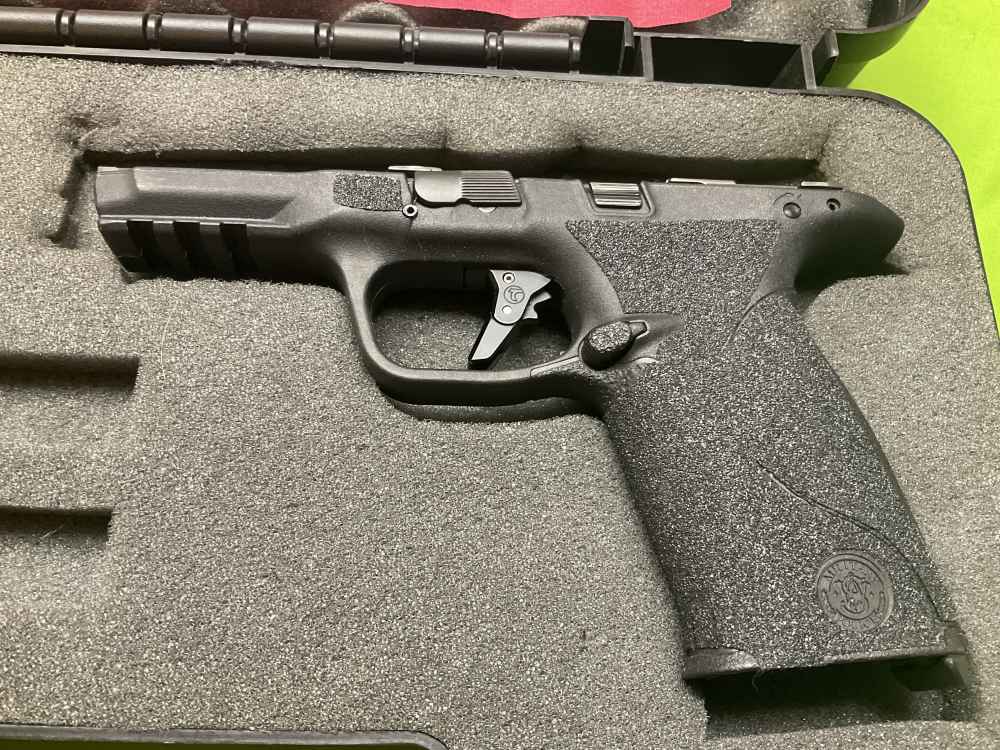 S&W M&P9 Complete Receiver, Timney Alpha Trigger, for parts-img-1