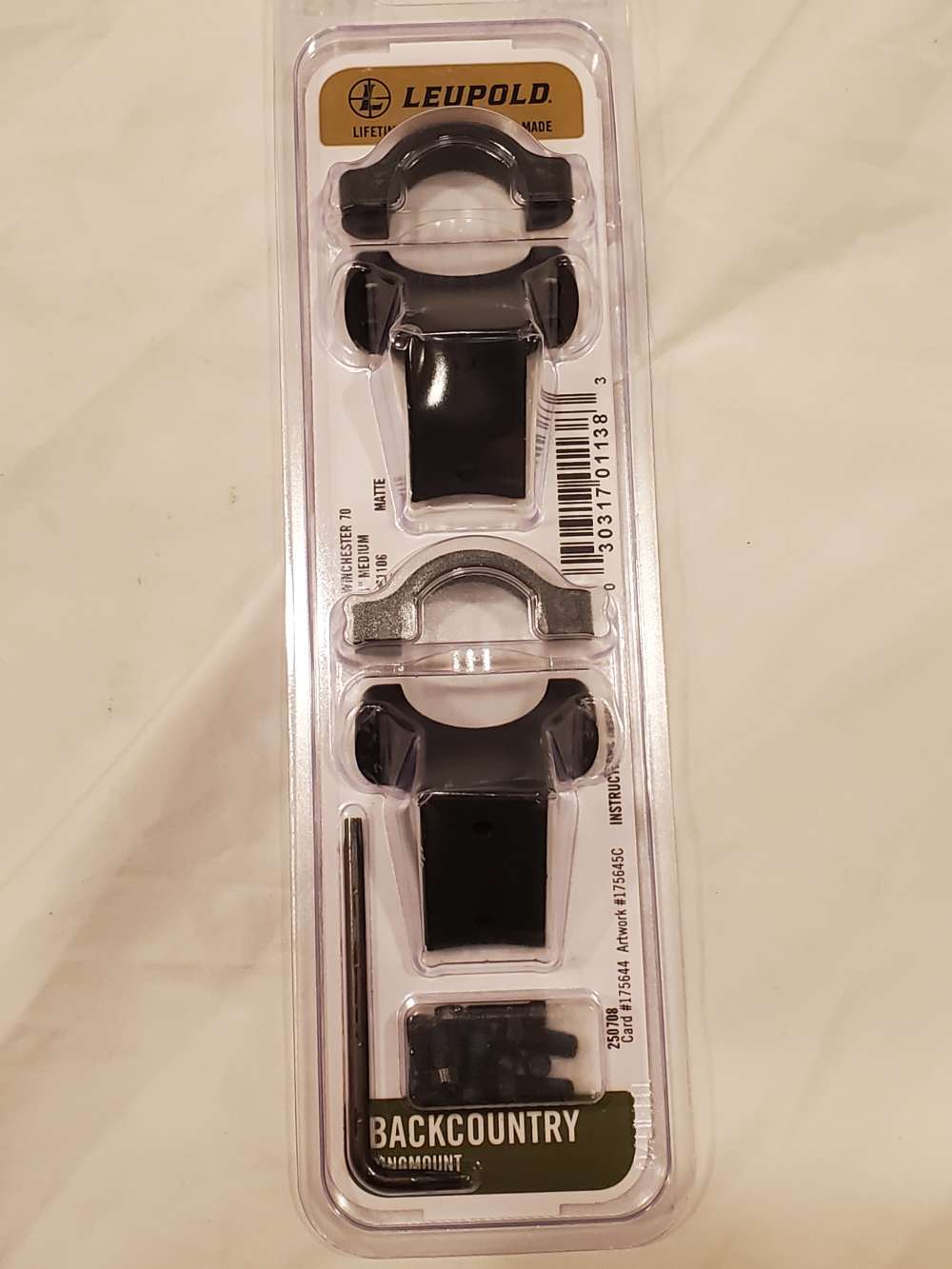 Leupold Backcounty Scope Rings For Winchester Model 70 171106  DEAL!!-img-3