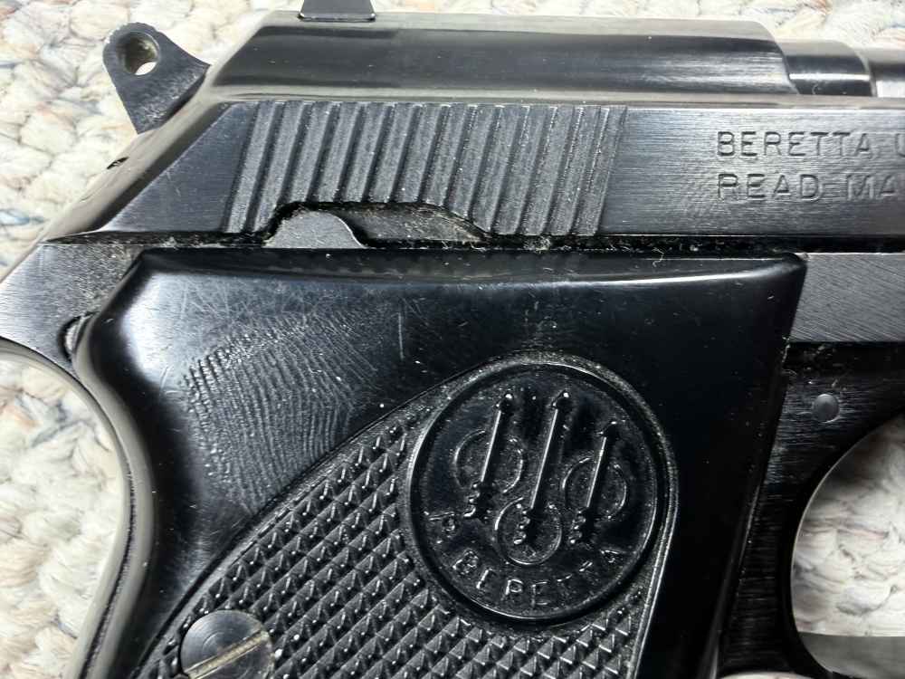 Beretta Tomcat .32 ACP Pistol (2) magazine, factory case, Manual -img-13