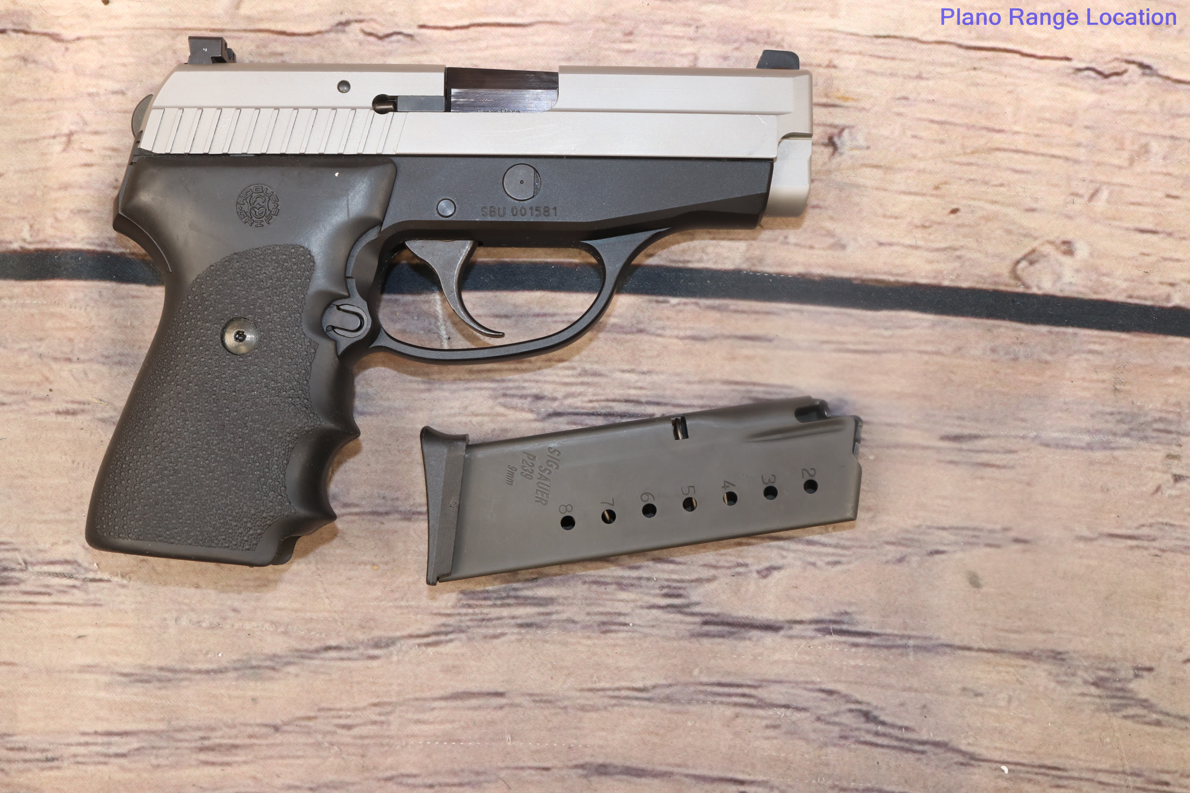 Sig Sauer P239 Stainless DAK 9mm 3.6" Barrel 1 Magazine-img-0