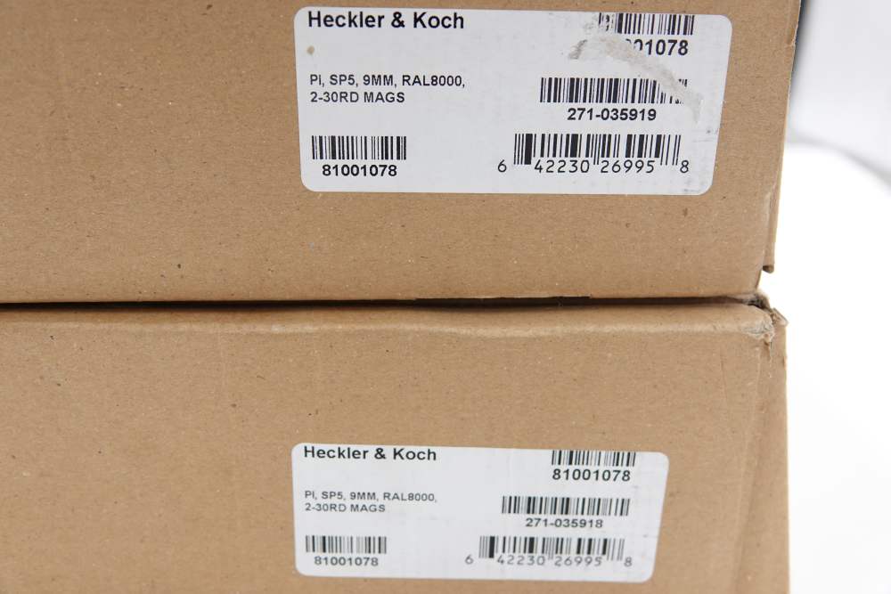 HK Heckler & Koch SP5 9mm RAL8000 RAL 8000  Consecutive PAIR!-img-0