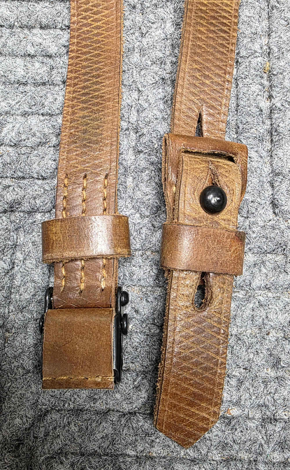 German WW2 K98 K98k MP44 StG44 Stg-44 Mauser Sling Waffenamt Stamp-img-1