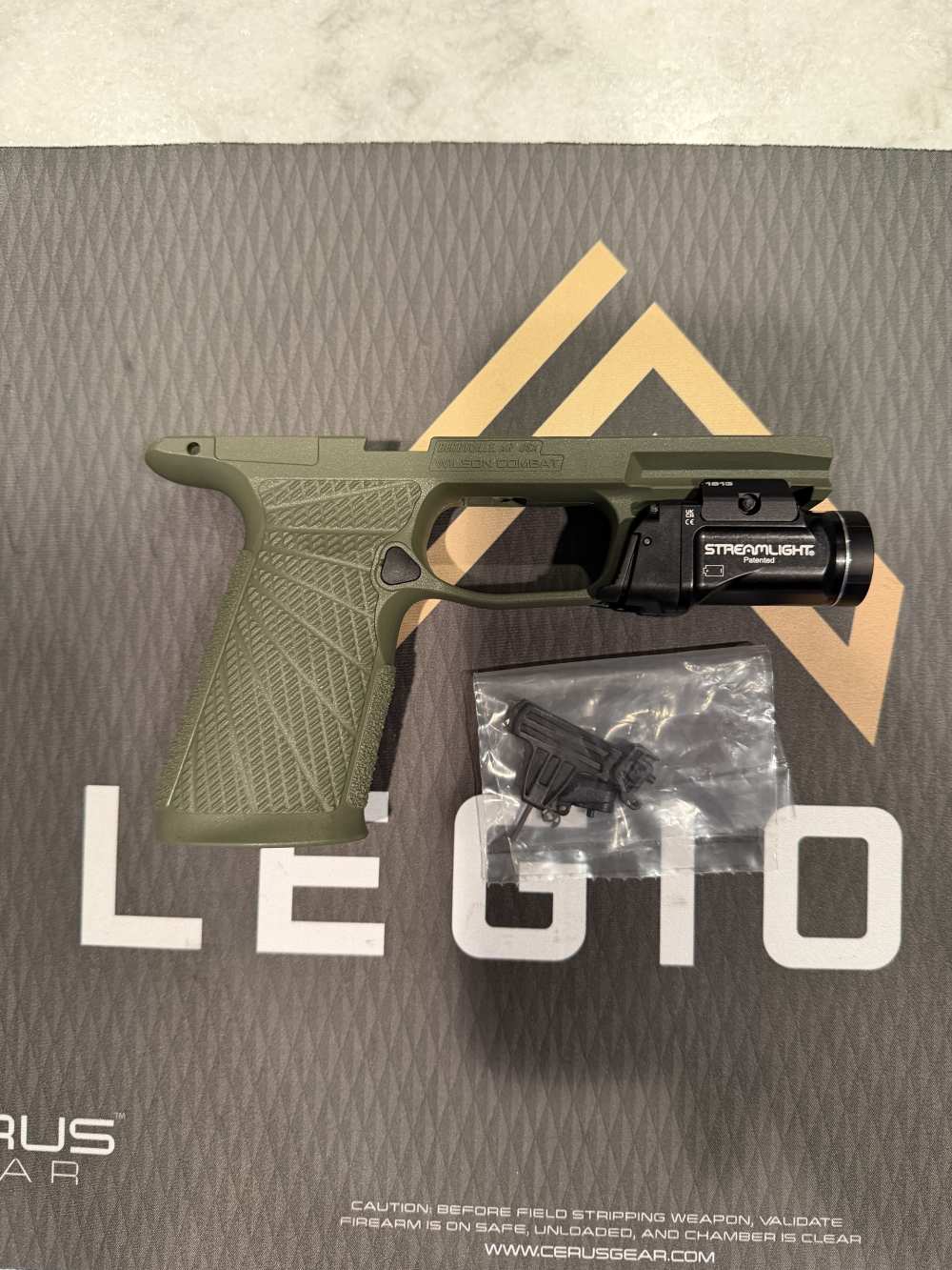 Sig P365 XMacro Wilson Combat Grip with Streamlight TRL7 sub-img-1