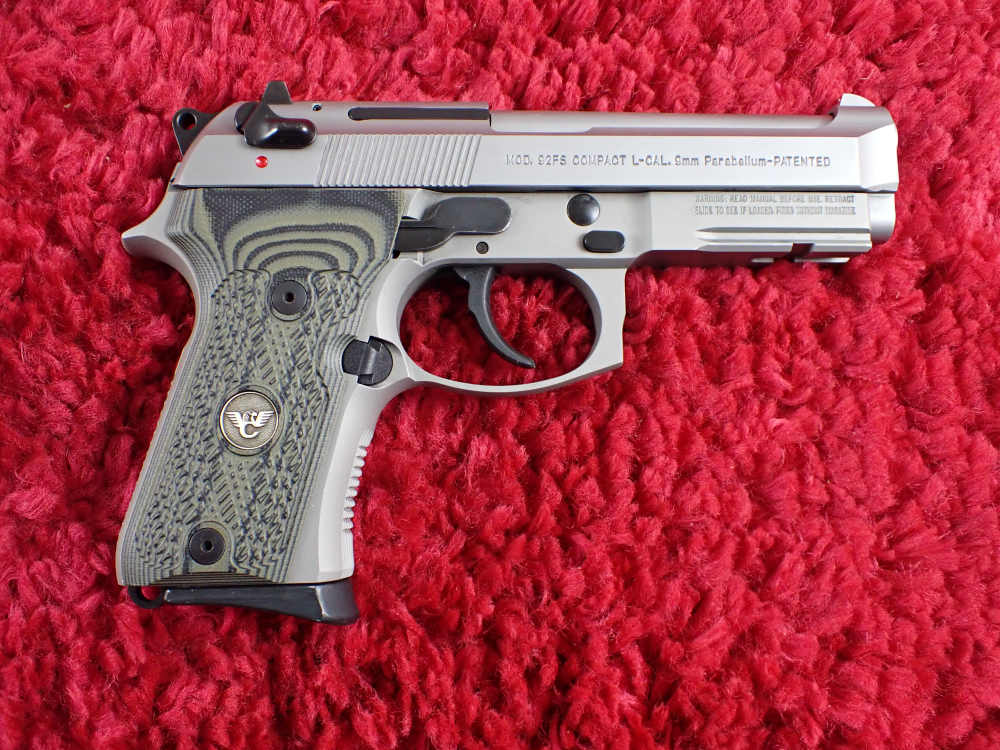 Beretta 92FS Compact M9A1 INOX 9mm 4.25" Barrel-img-0