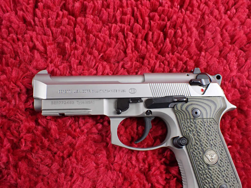 Beretta 92FS Compact M9A1 INOX 9mm 4.25" Barrel-img-4