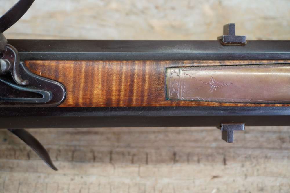 Leonard Day SWIVEL flint lock double barrel scarce 32in MUST SEE L. Day-img-18